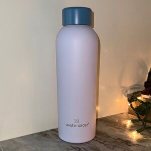 Waterdrop White and Blue Bottle